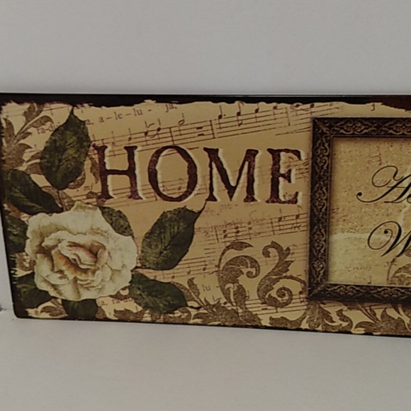 “We Will Serve the Lord” Metal Wall Plaque – Scripture Decor - Picture 1 of 5